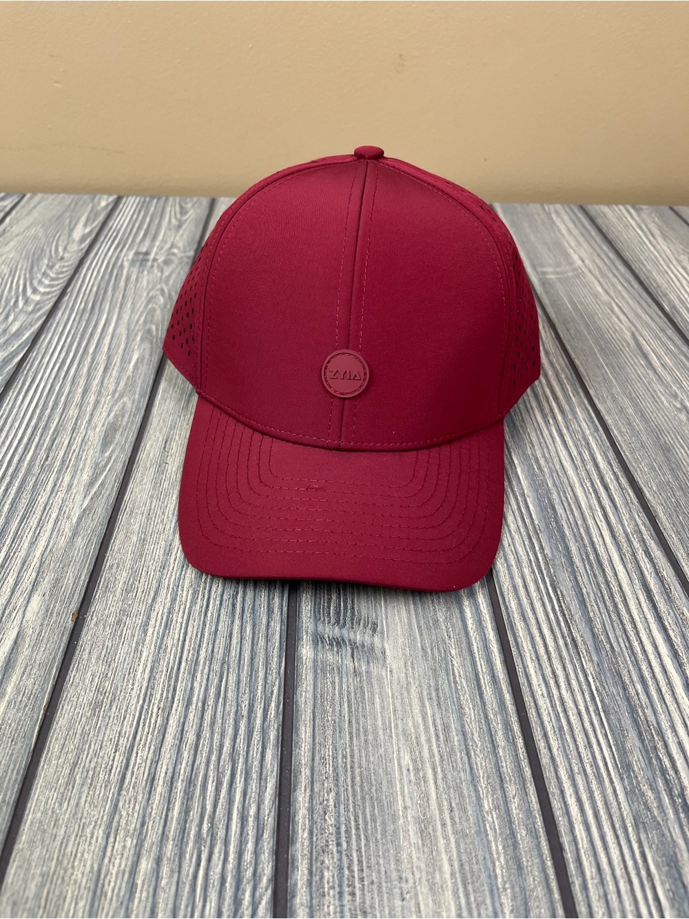 ZYIA Active Red Logo Hat